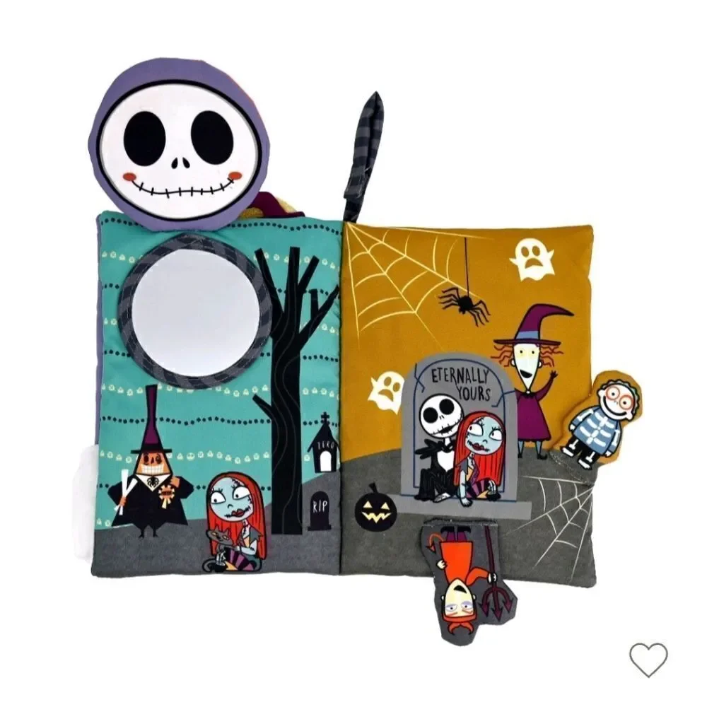 New Disney Baby Nightmare Before Christmas Baby Infant My First Scare Soft Book